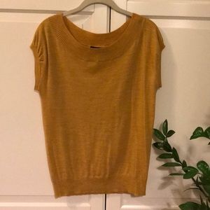 Merino wool blend short sleeve sweater by Limited